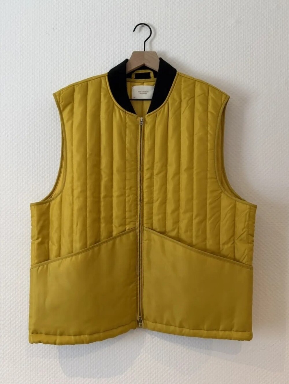 Aime Leon Dore Quilted Mustard Men's Vest